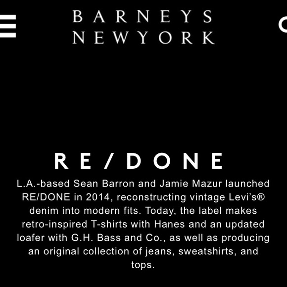 RE/DONE High Rise Blue Denim Mom Jeans 26 - Picture 2 of 12